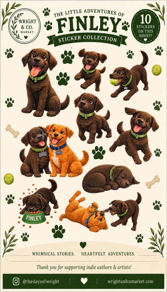 From the Studio: How Finley Became a Sticker
