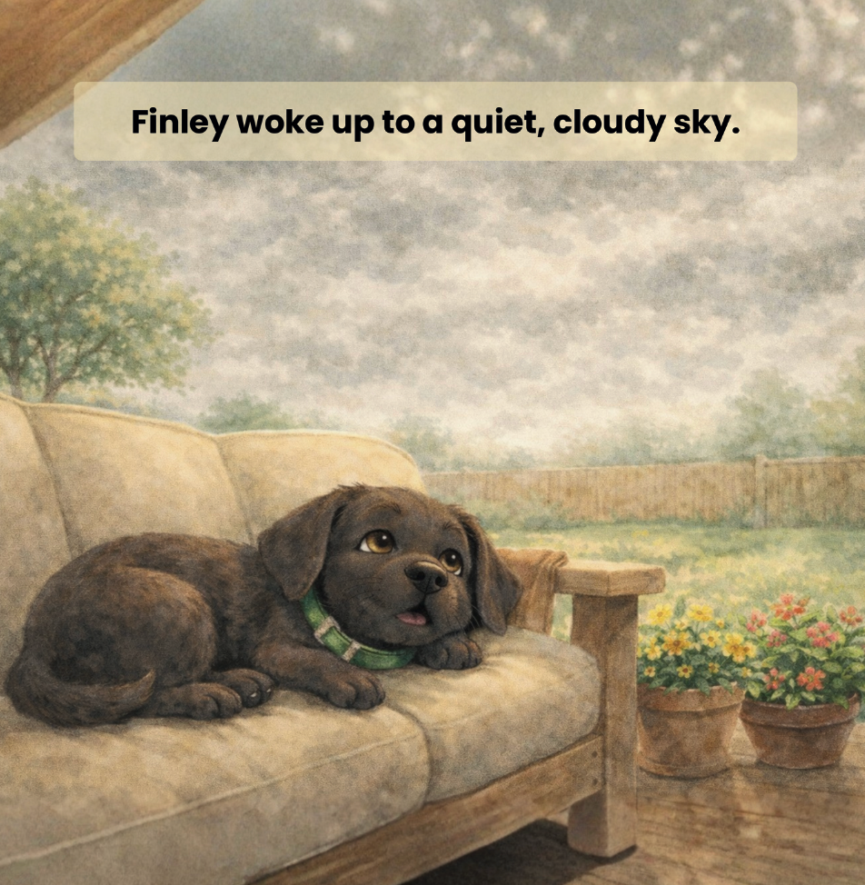 Finley and the Rainy Day