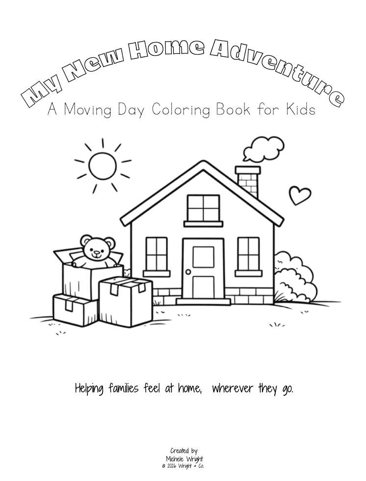 My New Home Adventure Coloring Book (Physical Book)