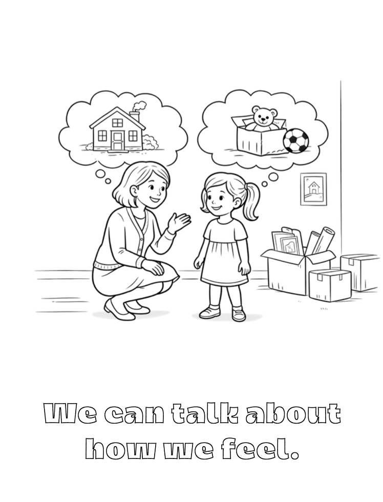 My New Home Adventure Coloring Book (Physical Book)