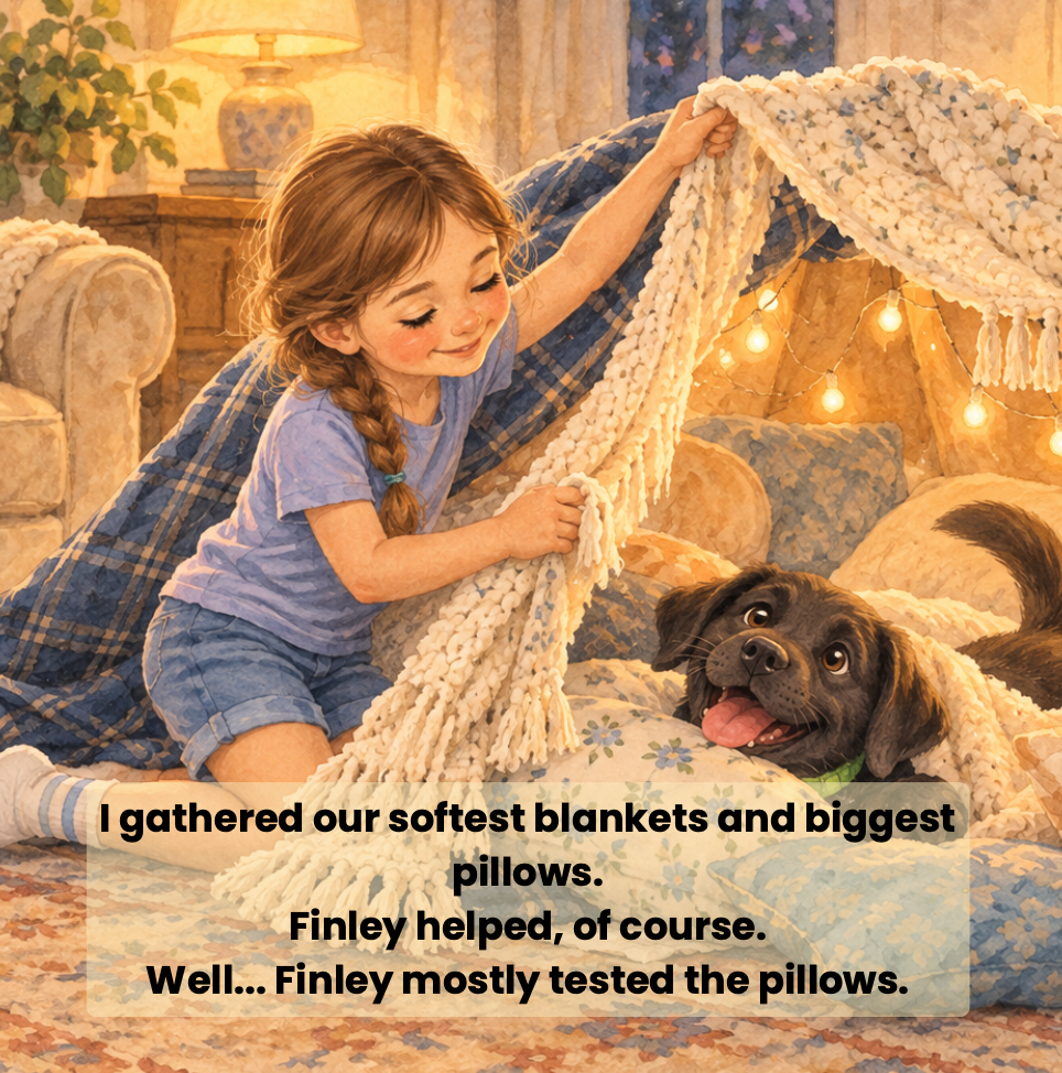 Finley and the Cozy, Magical Night(Amazon)