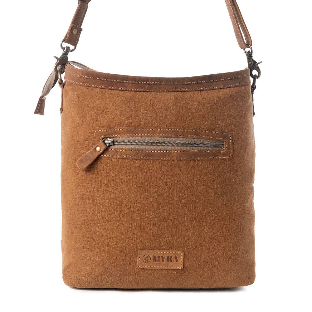 Diamondback Trail Western Shoulder Bag- Brown