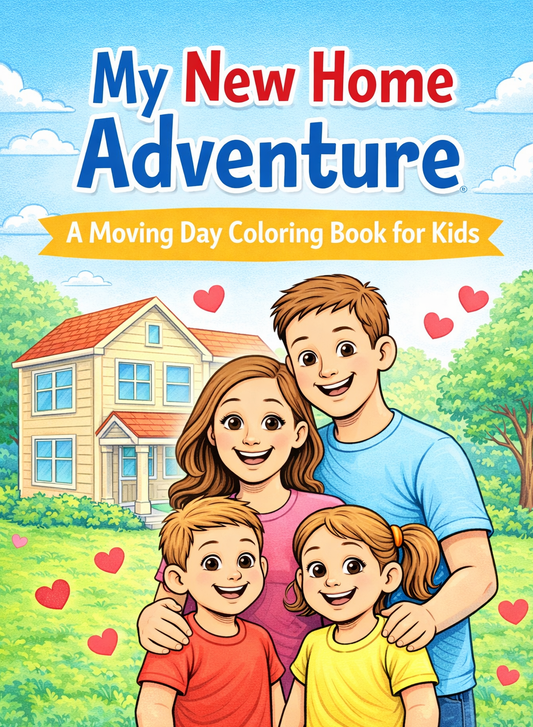 My New Home Adventure Coloring Book (Physical Book)